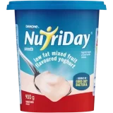 Nutriday Smooth Low Fat Mixed Fruit Flavoured Dairy Snack 900gr
