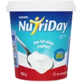 Nutriday Smooth Low Fat Plain Yoghurt 900gr