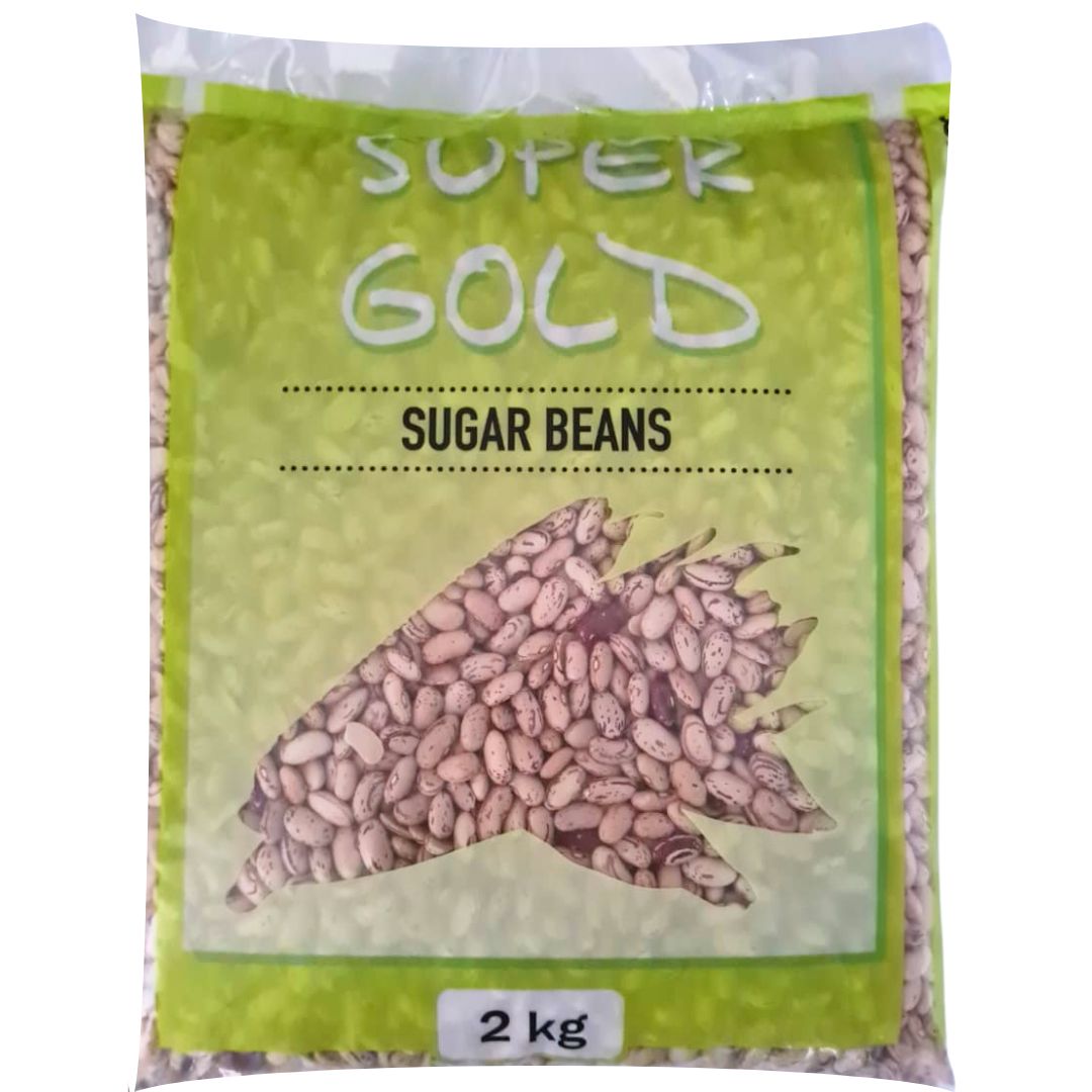 Super Gold Red Speckled Sugar Beans 2kg - Superb Hyper