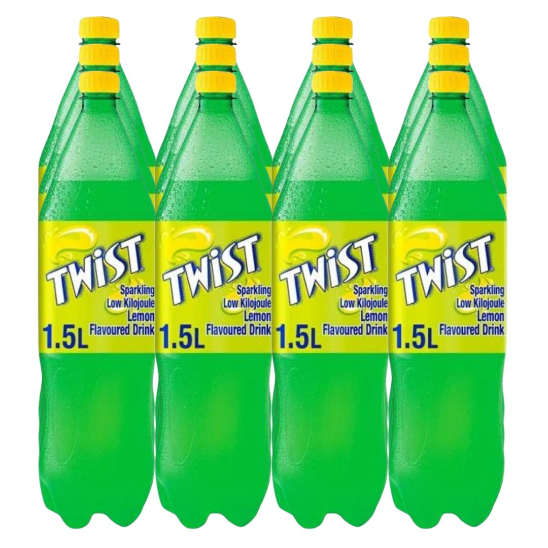 Schwepps Twist Lemon Flavoured Soft Drink Bottle 12x1.5lt - Superb Hyper