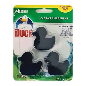 Toilet Duck Active Clean Block Green Triple Pack 3x45gr