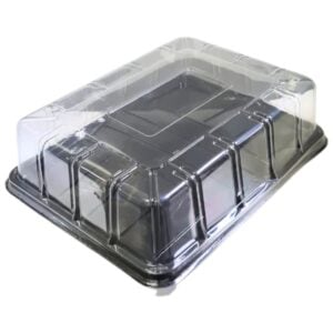 Platter Base + Lid Rectangle Set