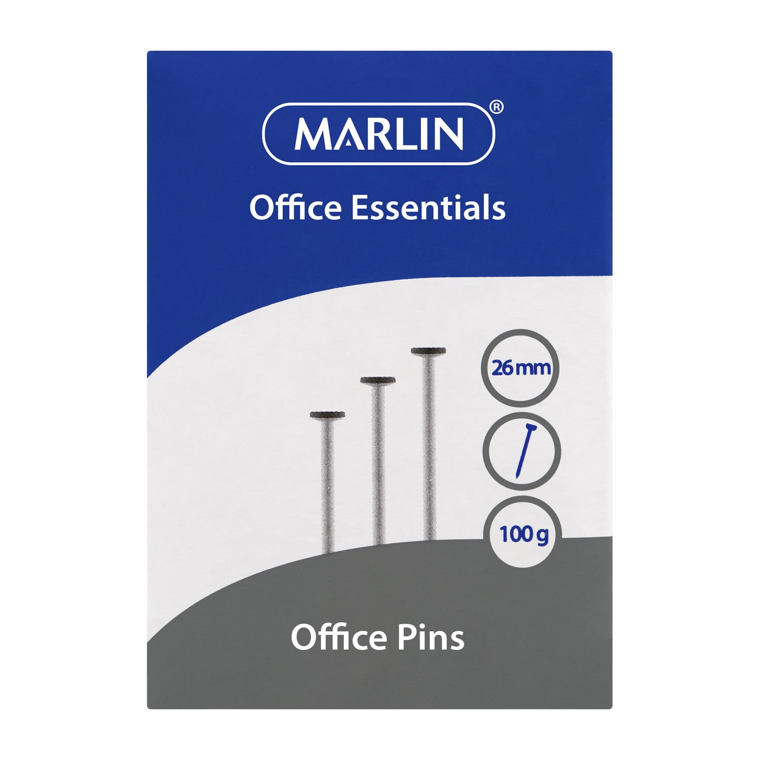 Marlin Office Pins 26mm 100gr - Superb Hyper