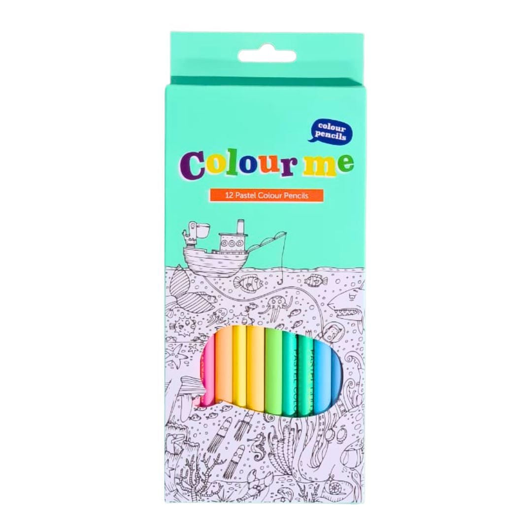 Colour Me Pastel Colour Pencils 12s