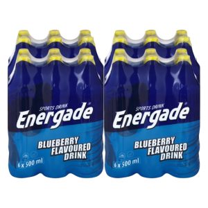 Energade Sports Drink Blueberry Flavoured 24x500ml