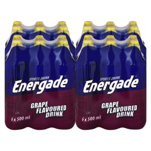 Energade Sports Drink Grape Flavoured 24x500ml