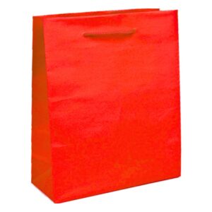 Gift Bag Small Plain Red