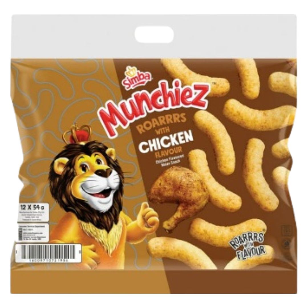 Simba Munchiez Chicken Flavour 12x54gr - Superb Hyper