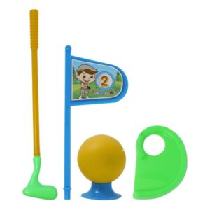 Toy Golf Set With Flag 5 Piece