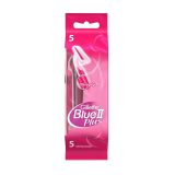 Gillette Blue II Plus Disposable Razors For Women 5s