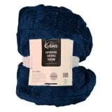 Kiara Jacquard Sherpa Throw Fleece 150x180cm