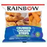 Rainbow Crumbed Chicken Strips Original 1kg