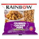 Rainbow Crumbed Chicken Pops Original 1kg