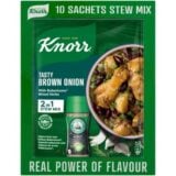 Knorr Tasty Brown Onion With Robertson's Mixed Herbs 2 in 1 Stew Mix 45gr 10S