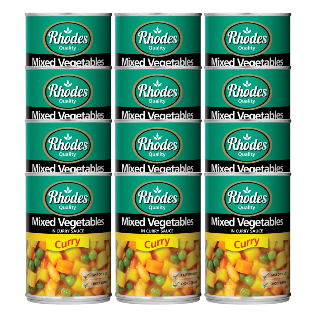 Rhodes Mixed Vegetables In Curry Sauce 12x410gr Superb Hyper Rhodes Mixed Vegetables In Curry Sauce 12x410gr Superb Hyper