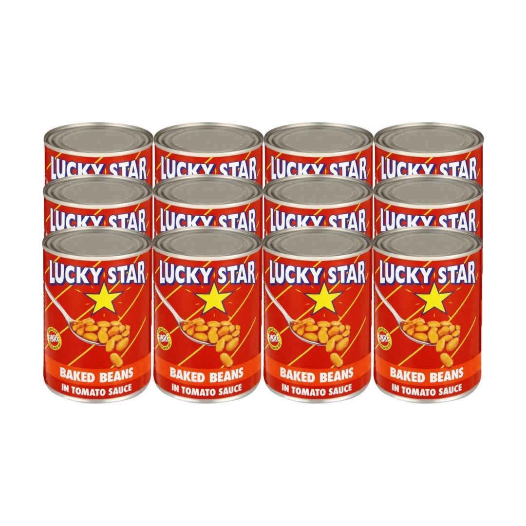 Lucky Star Baked Beans in Tomato Sauce 12x410gr
