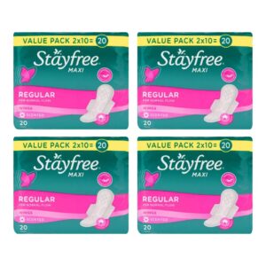 Stayfree Maxi Regular Value Pack Scented 4x20s