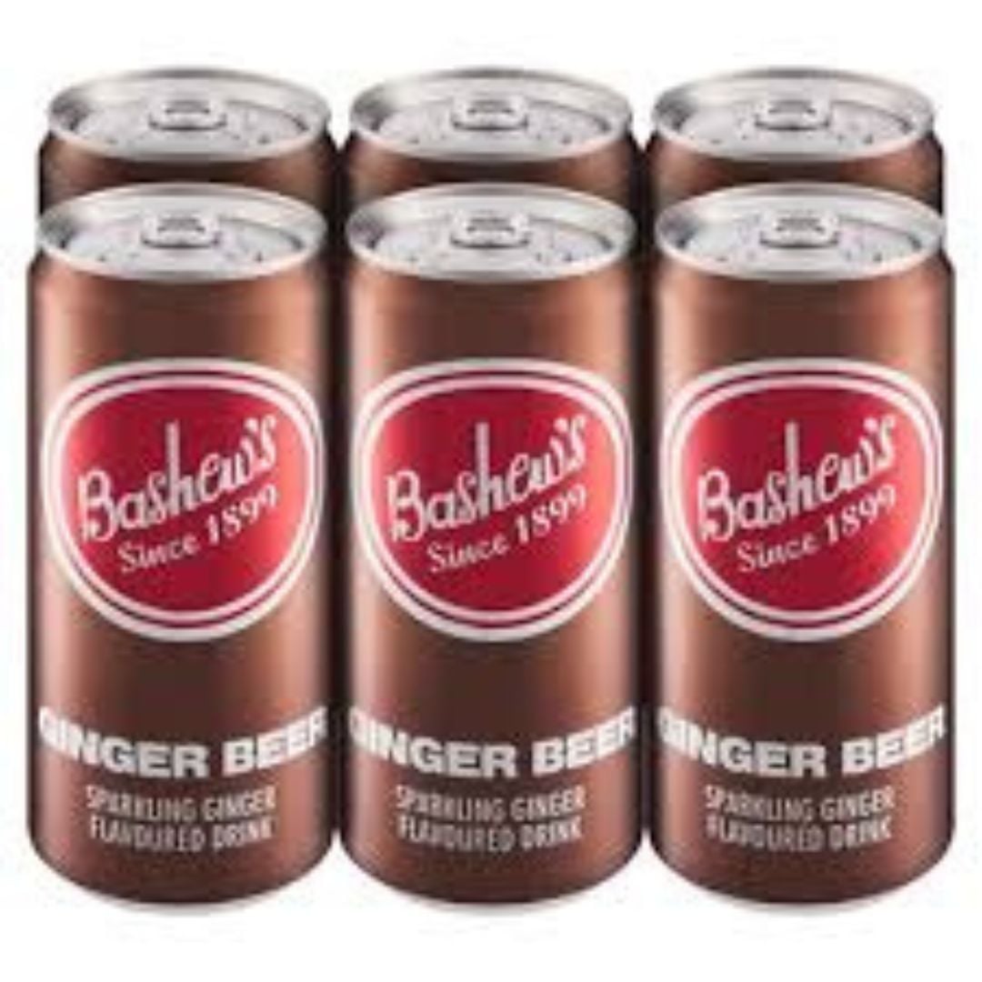 Bashew's Ginger Beer Sparkling Flavoured Drink 6x300ml