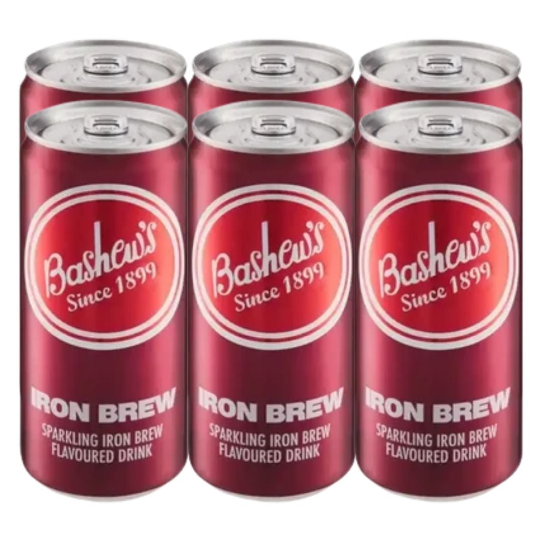 Bashew's Iron Brew Sparkling Flavoured Drink 6x300ml