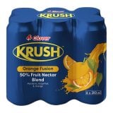 Clover Krush Orange Fusion Flavour 6x300ml