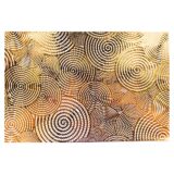 Rectangular Table Mat Gold 30x45cm