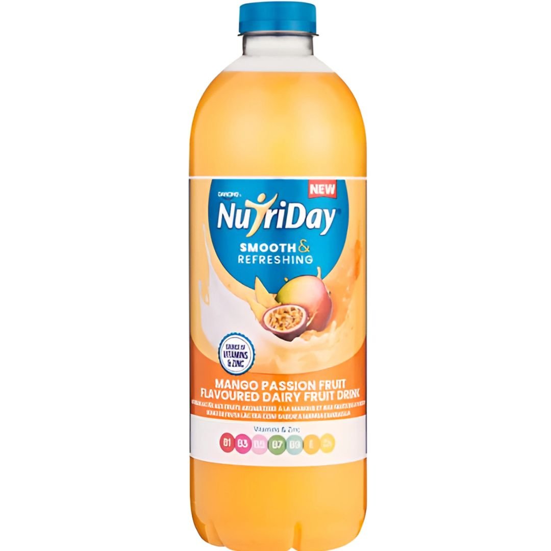 Danone NutriDay Mango Passion Fruit Flavoured Dairy Fruit Drink 1.5lt ...