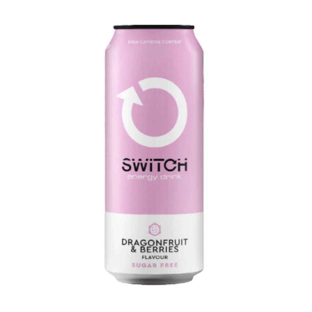 Switch Energy Drink Dragonfruit And Berries Flavour 500ml Superb Hyper
