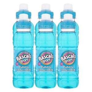 Rascals Blue Berry Flavoured Sports Drink 6x300ml