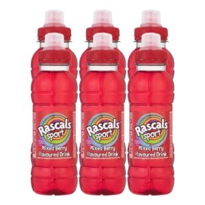 Rascals Mixed Berry Flavoured Sports Drink 6x300ml