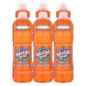 Rascals Naartjie Flavoured Sports Drink 6x300ml