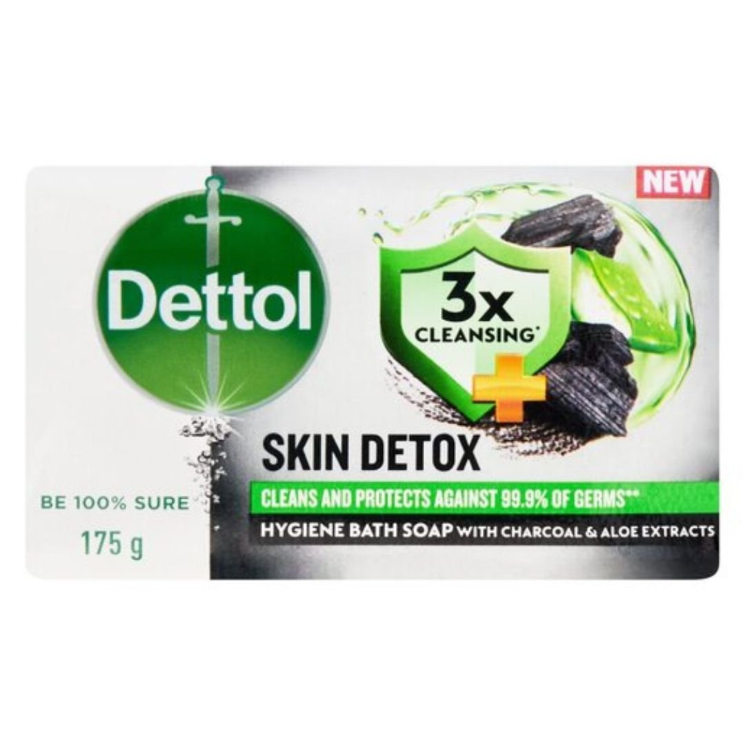 Dettol Skin Detox Hygiene Bar Soap 175gr - Superb Hyper