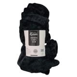 Kiara Embossed Flannel Throw Fleece 150x180cm - Click On Item For Colour Options