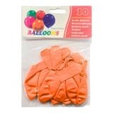 Balloons Plain Orange 10's