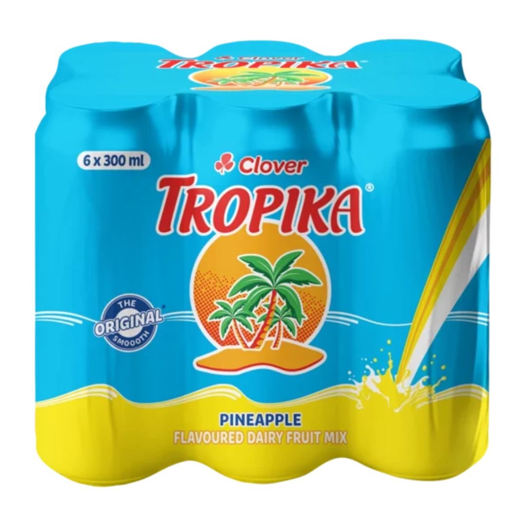 Clover Tropika Can Pineapple Flavoured Dairy Fruit Mix 6x300ml
