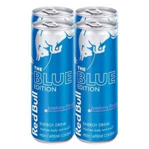 Red Bull The Blue Edition Juneberry Flavour Energy Drink 4x250ml