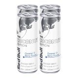 Red Bull The Coconut Edition Coconut And Berry Flavour Energy Drink 4x250ml