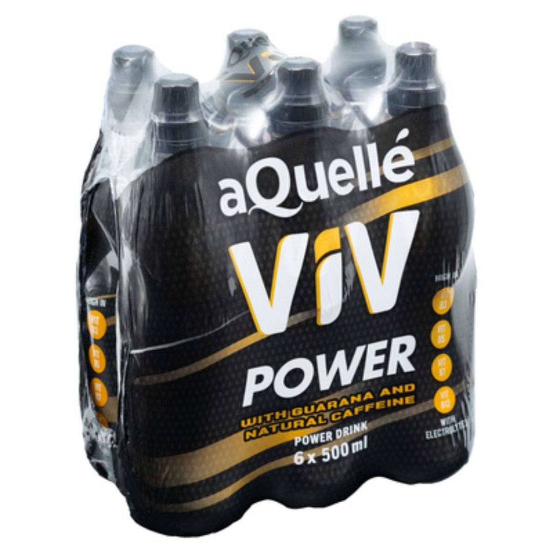 Aquelle Viv Hydration Sports Drink Power Flavour 6x500ml
