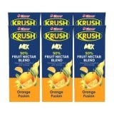 Clover Krush Mix 50% Orange Fusion Fruit Nectar Blend 6x200ml