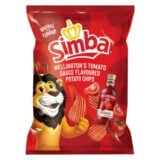 Simba Potato Chips Wellington's Tomato Sauce 120gr