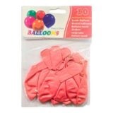 Balloons Plain Pink 10's
