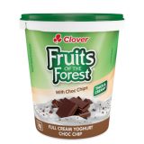 Clover Fruits Of The Forest Full Cream Choc Chip Yoghurt 1kg