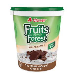 Clover Fruits Of The Forest Full Cream Choc Chip Yoghurt 1kg