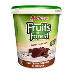 Clover Fruits Of The Forest Full Cream Choc Chip Yoghurt 1kg