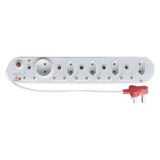 Elektron 10 Way Surge Multiplug With Switches
