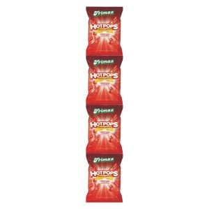 Frimax Hot Pops Maize Snack Tomato Chilli Flavoured 4x14gr
