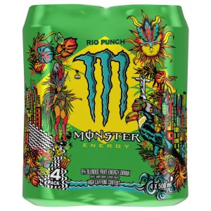 Monster Energy Drink Rio Punch 4x500ml