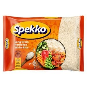 Spekko Long Grain Parboiled White Rice Single Origin 100% Premium Thai 2kg