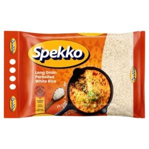 Spekko Long Grain Parboiled White Rice Single Origin 100% Premium Thai 5kg