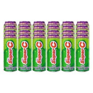 Super C Energy Drink Apple 24x500ml