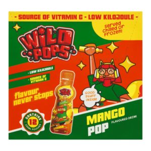 Wild Pops Mango Flavour 12X100ml
